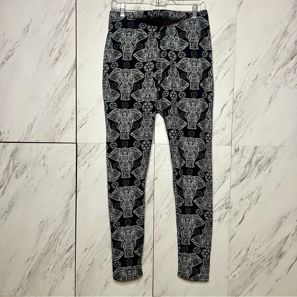 Pants - Cozy Fleece Fur Lined Elephant Stretch Pant Leggings SZ XL